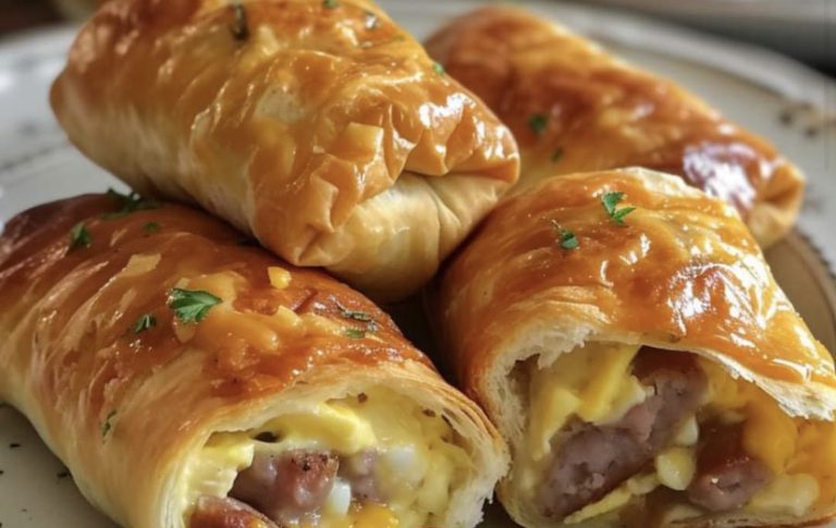 Sausage Egg And Cheese Breakfast Roll Ups Recipes