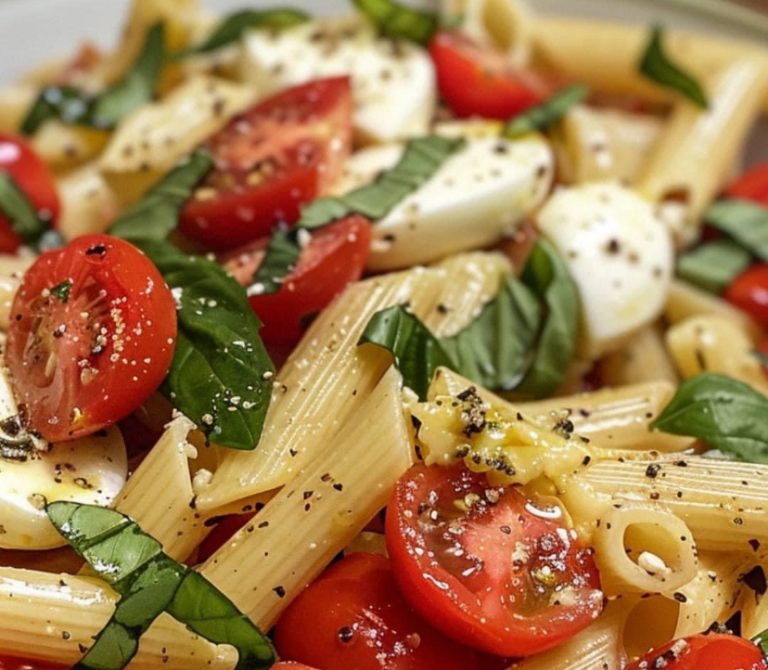 Caprese Pasta with Basil – RECIPES