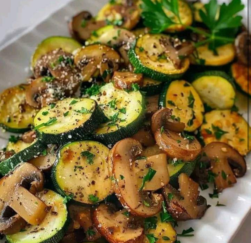 Low-Carb Sautéed Zucchini with Mushroom – RECIPES